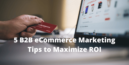 5 B2B eCommerce Marketing Tips to Maximize ROI