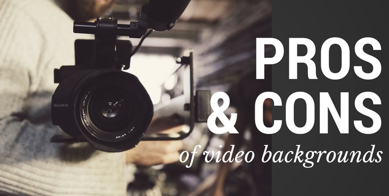 Video Backgrounds Pros and Cons - Revenue River Marketing